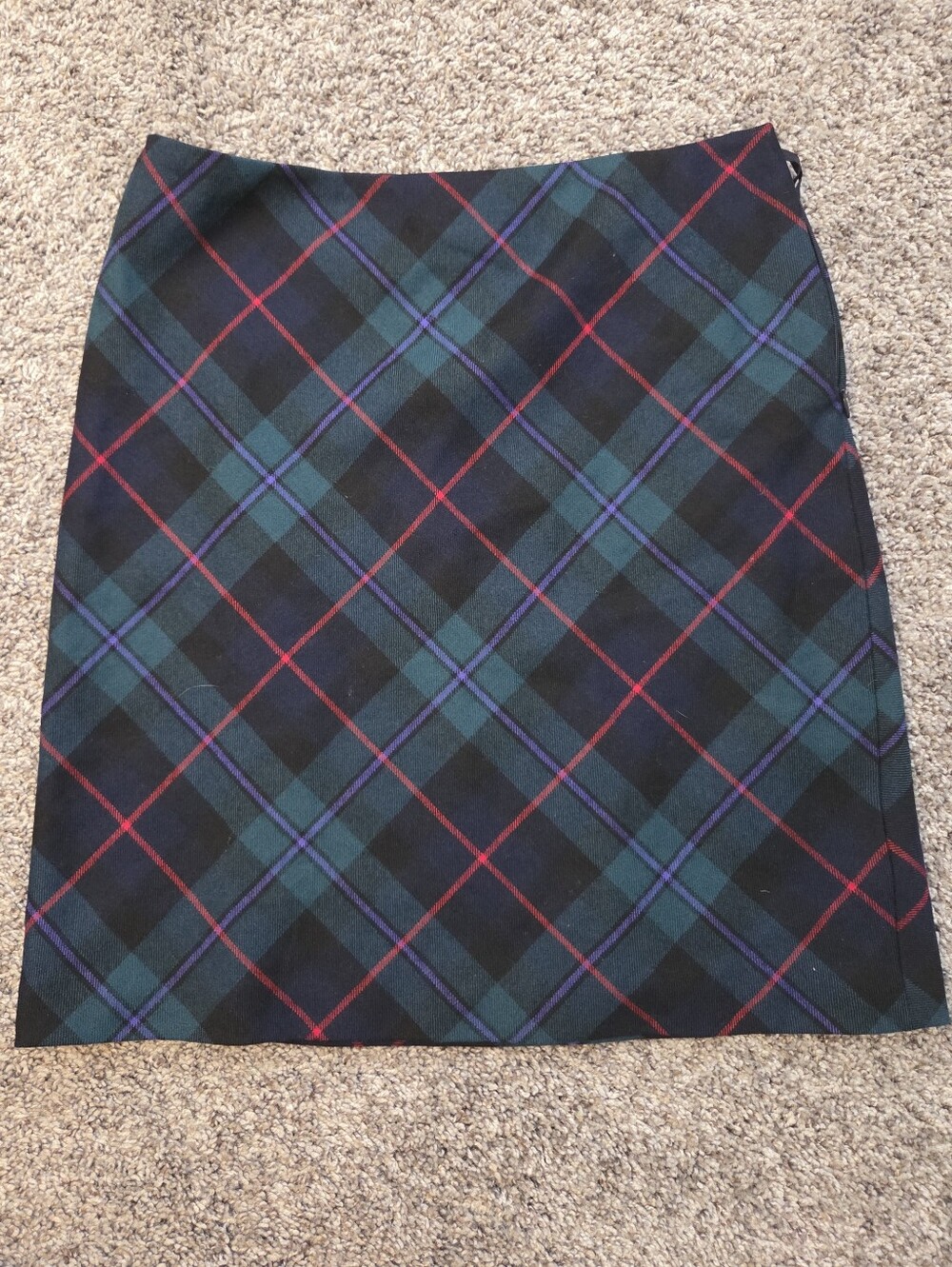 Vintage Y2K Ralph Lauren Plaid Mini Skirt - Picture 2 of 4
